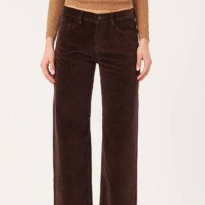 NWT DL1961 Drue Straight Low Rise Vintage 32" - Dark Mocha